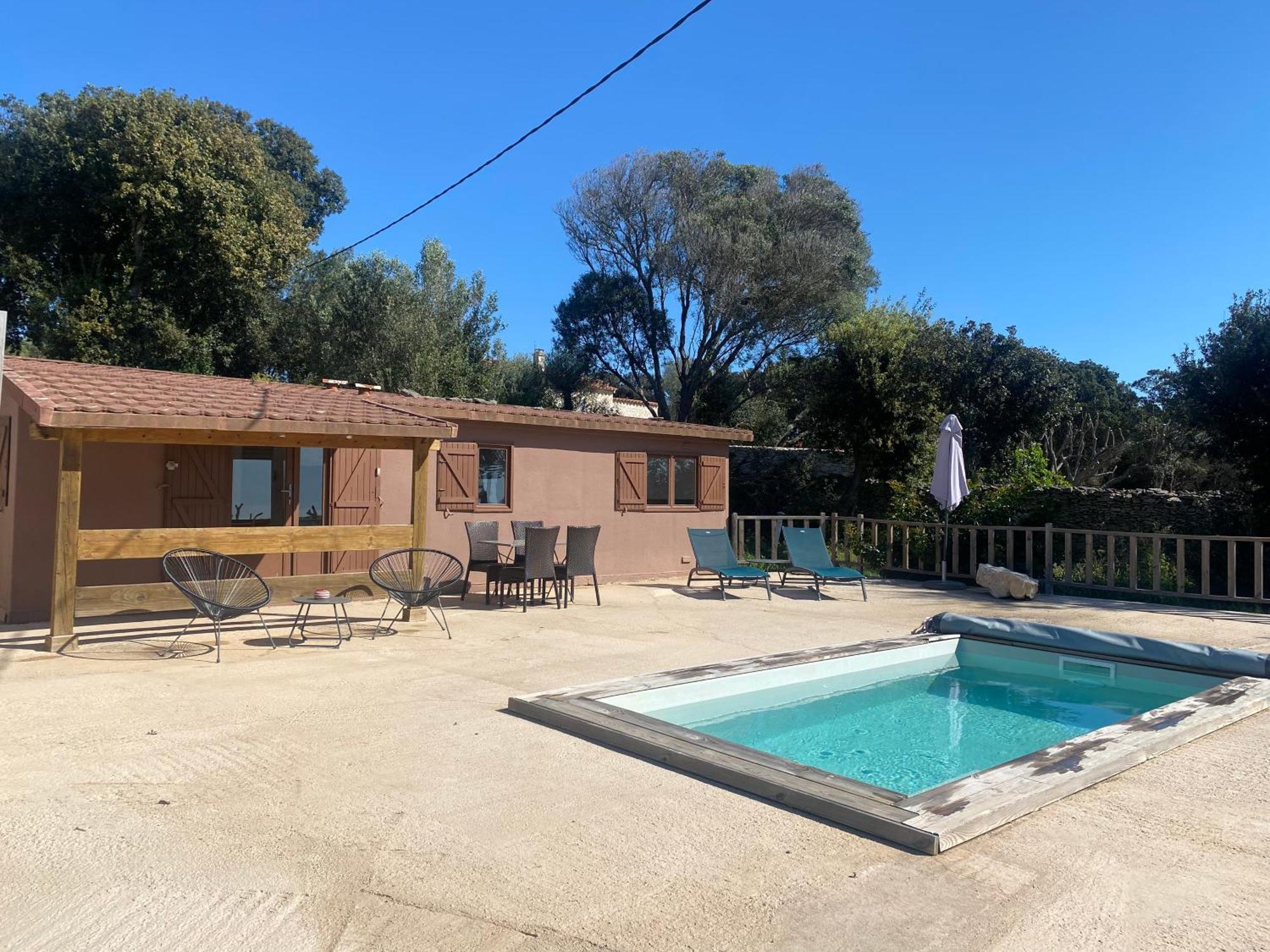 Petit D'ete Avec Piscine Privee Chauffee Chalet